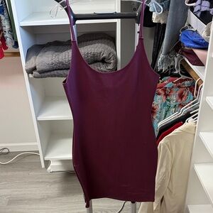 Burgundy Women's dress